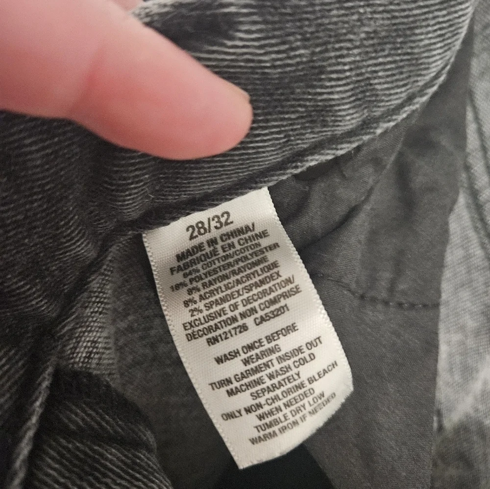 Mens Aeropostale Slim Straight Black Jeans!